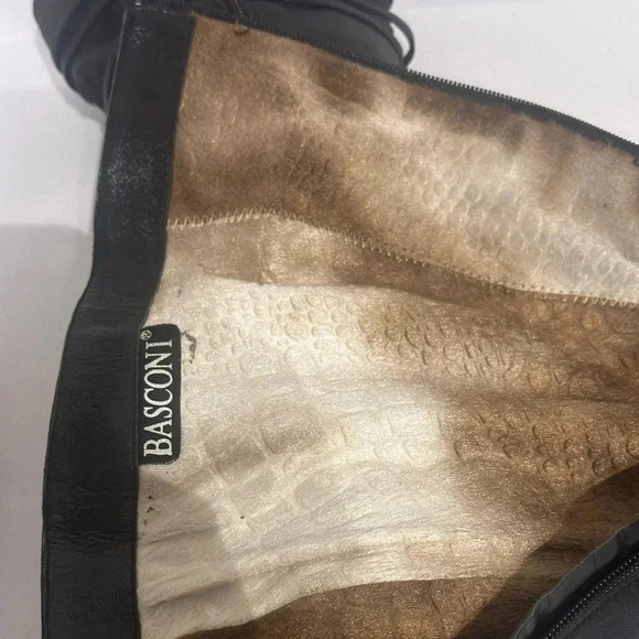 Over the knee Italian suede stiletto boots! With fur Size 38 - Picture 9 of 9